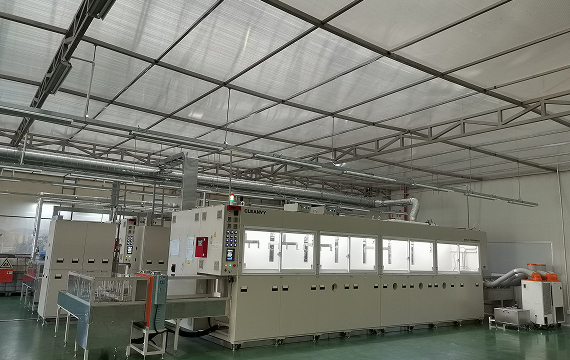 高压油泵配件清洗